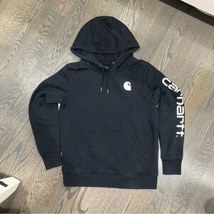 Carhartt Black Men's Logo Hoodie